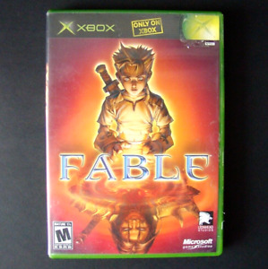 Fable Original Xbox Video Game 2004 CIB Complete Manual Action RPG