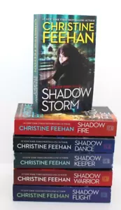 Christine Feehan Lot of 6 Paperback Books Shadow Riders Keeper Flight Dance + - Imagen 1 de 7