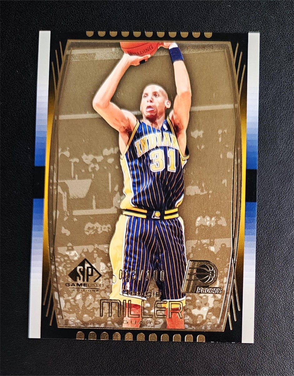 Upper Deck Reggie Miller Basketball Sports Trading Cards 