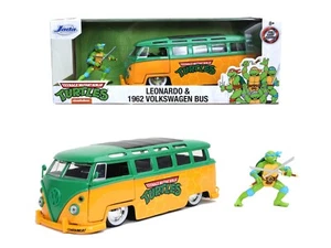 Ninja Turtlers VW Bus 1962 Car Model 1/24 by Jada, Boy Toys Gift - Picture 1 of 14