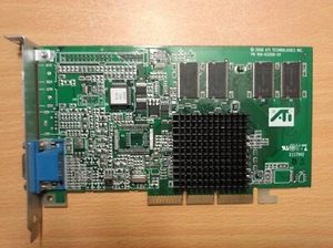 ATI Technologies RAGE 128 PRO 32 MB SDR 128 bit 1x VGA 1x S-Video outputs - Picture 1 of 1