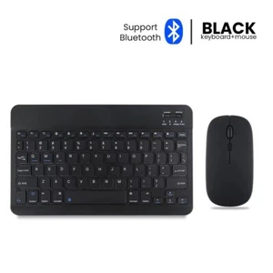 Wireless Rechargeable Bluetooth Keyboard & Mouse Combo for iPad Android Tablet - Picture 1 of 1