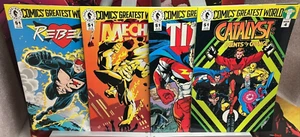 Comics Greatest World: Golden City Week 1-4 complete set 1993 - Picture 1 of 10