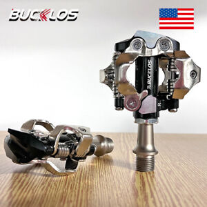 BUCKLOS SPD Clipless Pedals PD-M760/M780 MTB Mountain Bike Clip in Dual Cleat