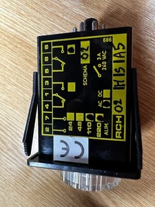 Temporizador Minipack NUEVO DE LOTE ANTIGUO RCH 02 H5 A5 (Shema 02) - Imagen 1 de 3