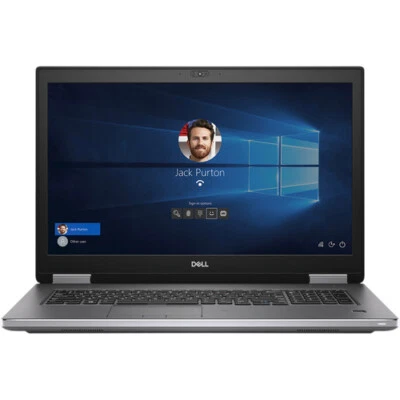 Dell Precision Workstation 7740, 17.3" (Intel I7 9850H, 1TB NVMe, 32GB, RTX 3000 - Image 1 of 4