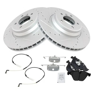 TRQ BKA21185 Brake Kit For BMW 335i xDrive 2010-2013 Front 34112283865 Foto 1 de 4