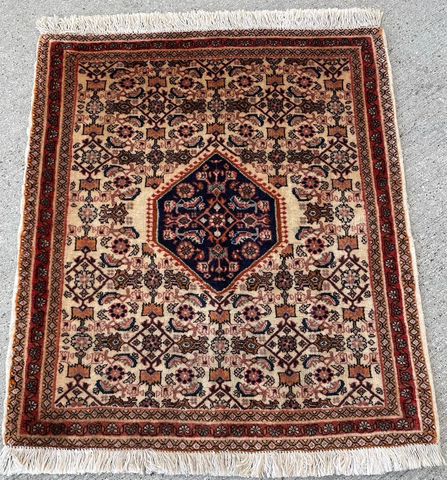 Tapis  Carré 85x75cm Bidjar Persan Rug Kurdistan Tappeto Teppich Alfombra Carpet - Photo 1/4