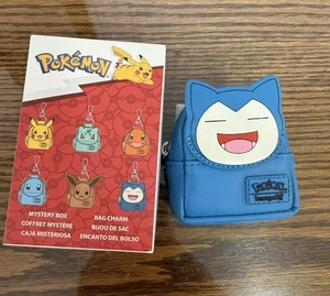 LOUNGEFLY POKEMON MYSTERY BLIND BOX MINI BACKPACK KEYCHAIN- Snorlax - Picture 1 of 4
