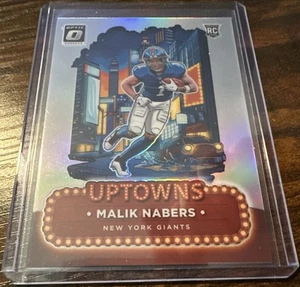 Malik Nabers Uptowns Rookie RC Panini Donruss Optic #6 N.Y. Giants SSP Case Hit - Picture 1 of 4