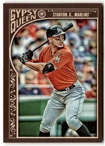 Giancarlo Stanton 2015 Topps Gypsy Queen #180 Miami Marlins - Picture 1 of 2
