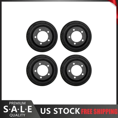 Kit de tambores de freno delanteros traseros Jeep CJ5 1977 1976 1975 1974 - Raybestos Foto 1 de 4