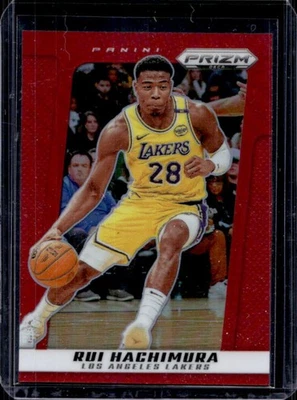 2024-25 Prizm Deca Rui Hachimura Red Prizm #139/199 Lakers - Image 1 of 2