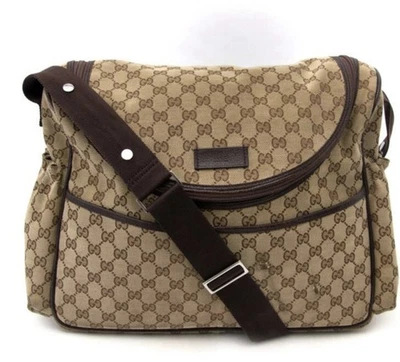 Authentic GUCCI GG Supreme Diaper Bag - Image 1 of 4