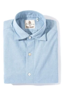 Lienz Chambray Shirt In Blue - Picture 1 of 4