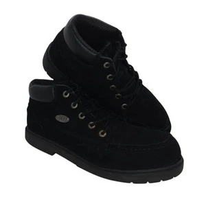 LUGZ Suede Slip Resistant Men's Pre-owned Black Chukka Boots - sz. 12 - Picture 1 of 5