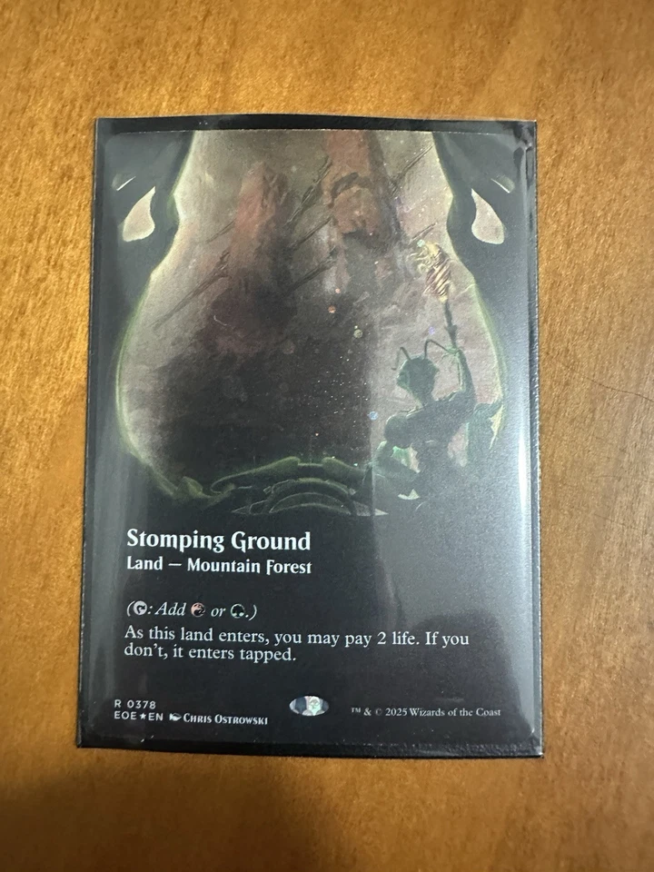 x1 MTG EOE Stomping Ground Galaxy Foil 0378 Pack Fresh - Image 1 of 1