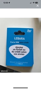 Carte Sim Lebara - Zdjęcie 1 z 1