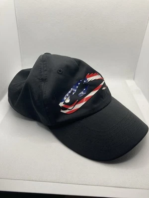 Field & Stream Silicon Fish USA Icon Black Stretch Fitted Hat Cap L/Xl - Image 1 of 4