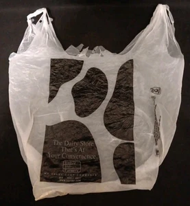 Publicité United Dairy Farmers sac shopping magasin plastique United Dairy Farmers - Photo 1/9