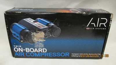 Compresor de aire Arb ckmta12 a bordo alto rendimiento 12 voltios nuevo en caja big twin Foto 1 de 4