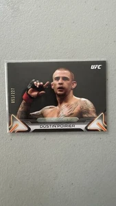 DUSTIN POIRIER 2016 Topps UFC Knockout #25 "The Diamond" Argento /227 - Foto 1 di 3