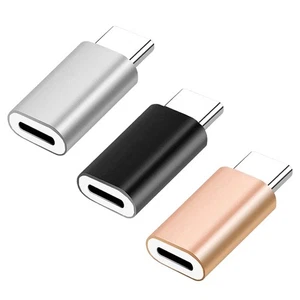 Cargador adaptador convertidor USB C 3.1 tipo C 35w para iPhone 8 pines hembra a macho - Imagen 1 de 28