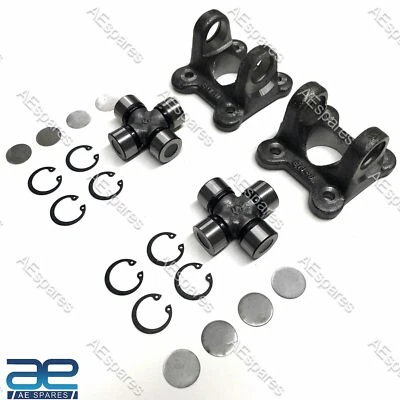 Pair U joint & Drive Shaft U-joint Holder 12mm for Suzuki Samurai 80-88 GEc - Image 1 of 4