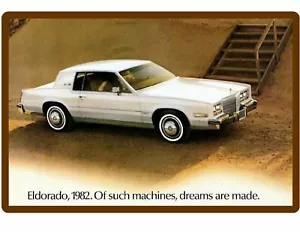 Cadillac Eldorado 1982 refrigerador/caja de herramientas imán - Imagen 1 de 1