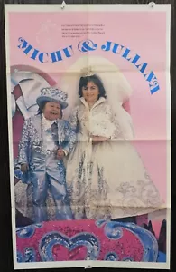 Póster de boda Michu & Juliana 1977 38""x23"" Ringling Bros & Barnum Bailey Circus - Imagen 1 de 6