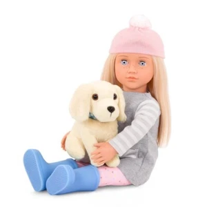 Our Generation Meagan 18" Doll & Pet Travel Bundle 26 Pieces - Picture 1 of 6