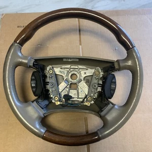 Jaguar XJ8 1998-2002 Steering Wheel WOODGRAIN / SABLE HJE9181BAAEK - Picture 1 of 12