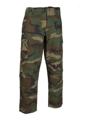US ACU Combat Raid Woodland Camouflage Ripstop Tarnhose Feldhose Army pants Hose - Bild 1 von 2