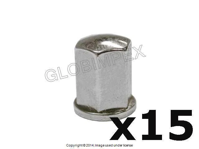 BMW E39 M3 M5 Z3 Z4 Z8 (00-03) Tuerca Tapa Cromo Válvula Cubierta y Cubierta de Admisión GENUINA Foto 1 de 1