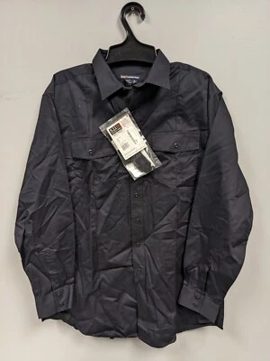 5.11 Mens L/S A-Class Station Shirt 720 Fire Navy - 46123 - NEW WITH TAGS - Image 1 of 4