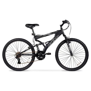26'' Mountain Bike Dual Suspension 21 Speed Adult MTB Aluminum Frame Gift - Picture 1 of 8