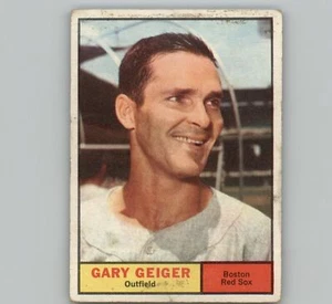 1961 Topps Gary Geiger #33 - Boston Red Sox - Bild 1 von 2