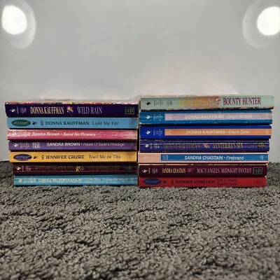 Loveswept Book Lot 14 Romance Donna Kauffman Vintage Paperback Foto 1 de 4