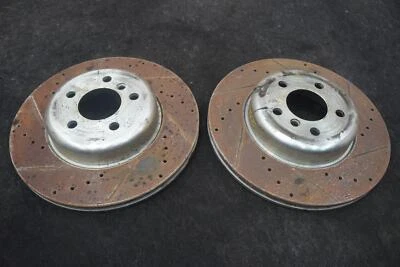 Set 2 Rear Left Right Disc Brake Rotor BMW 650i F12 2012 - Image 1 of 4
