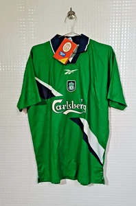 BNWT Original LIVERPOOL 1999 Jersey  Away Football Shirt England Rare Vintage XL - Picture 1 of 16