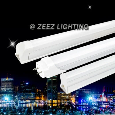 T5/T8/T10/T12 White LED Tube Light 2FT/3FT/4FT Fluorescent Lamp Bulb Replacement - Image 1 of 4