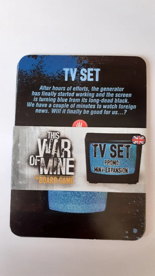 THIS WAR OF MINE - TV SET Board Game Promo Expansion - Image 1 of 1