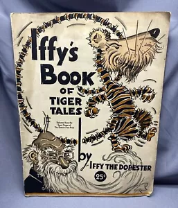 VTG 1935 IFFY'S BOOK OF TIGER TALES DETROIT TIGERS BASEBALL PENNANT WINNER - Picture 1 of 9