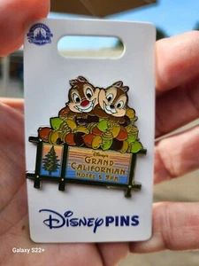 Disneyland Chip And dale grand Californian pin - Picture 1 of 1