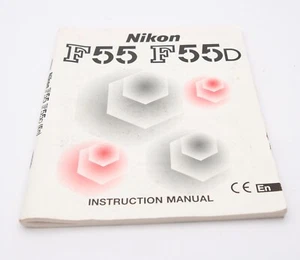 Nikon F55 & F55D Bedienungsanleitung - Englisch - Bild 1 von 2