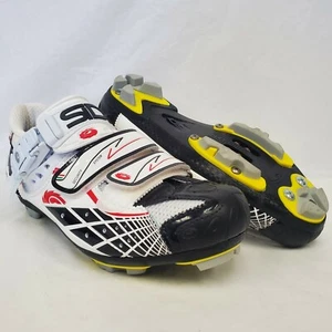 Sidi Spider SRS Mesh MTB Downhill Cycling Shoes White/Black Men's 6 US / 39 EU - Picture 1 of 8