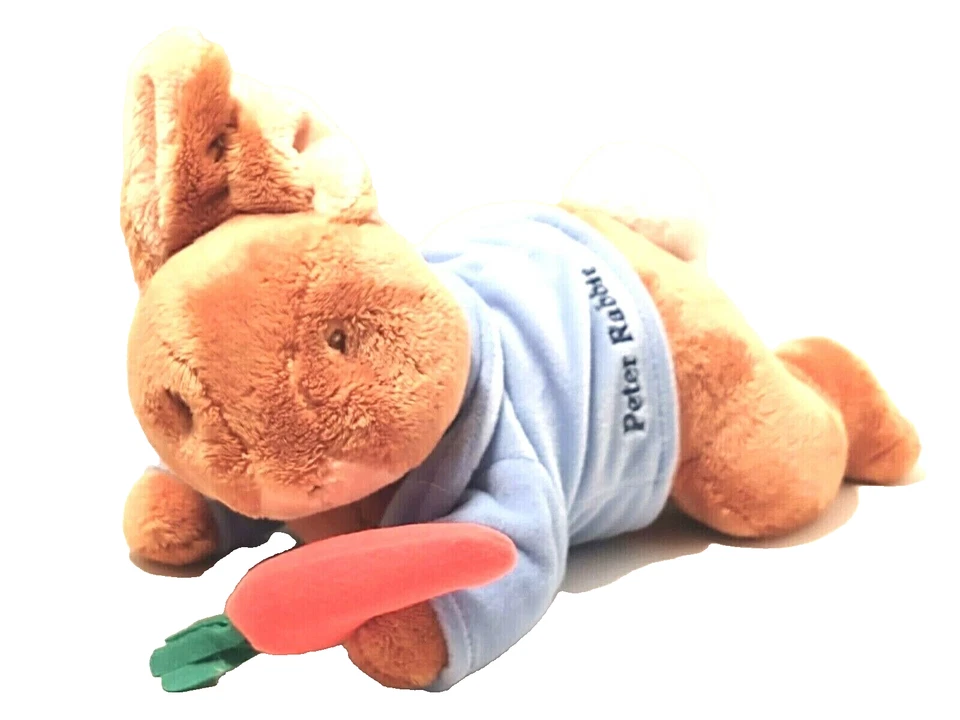 Gund World of Beatrix Potter Питер кролик плюшевая музыка колыбельная голова поворачивается 2005 - Изображение 1 из 4