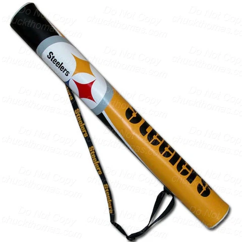 Pittsburgh Steelers 6 Can Cooler Shaft Carrier With Shoulder Strap NEW Cover