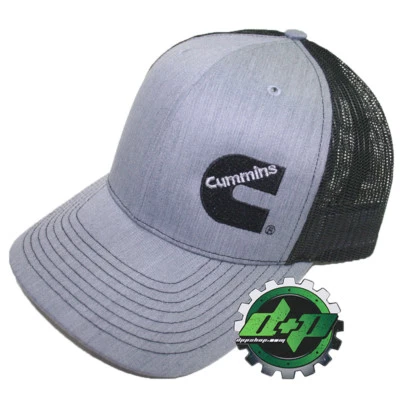 Cummins trucker hat richardson 112 lt. denim Gray w/ Black meshsnapback   - Image 1 of 2