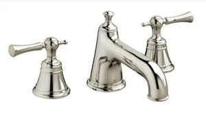 DXV Randall D3510280C.150 Platin Nickel breite Badezimmer Wasserhahn mit Hebel Han - Bild 1 von 3